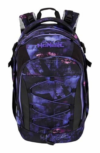 McNeill Luca School Backpack Midnight sac d'école robuste de qualité supérieure