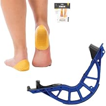 ProStretch Plus Calf Stretcher & Tulis Classic Heel Cups Bundle - Plantar Fasciitis & Heel Pain Relief