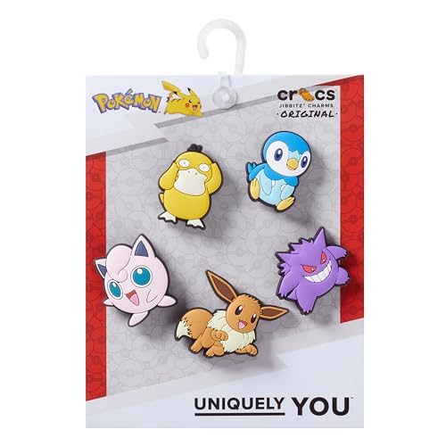 Image of Crocs Jibbitz Pokemon Shoe Charm Packs