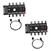 Produktbild 2x 4Pin Lüfter Hub Drehzahlregler Unterstützung 10 Wege Sata Netzteil PWM Anschluss Kanal Hub 4Pin Chassis Lüfter für PC