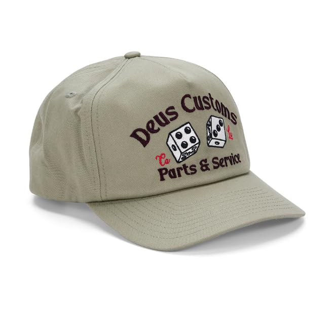 Deus Knucklebones Gorra - Verde Oliva