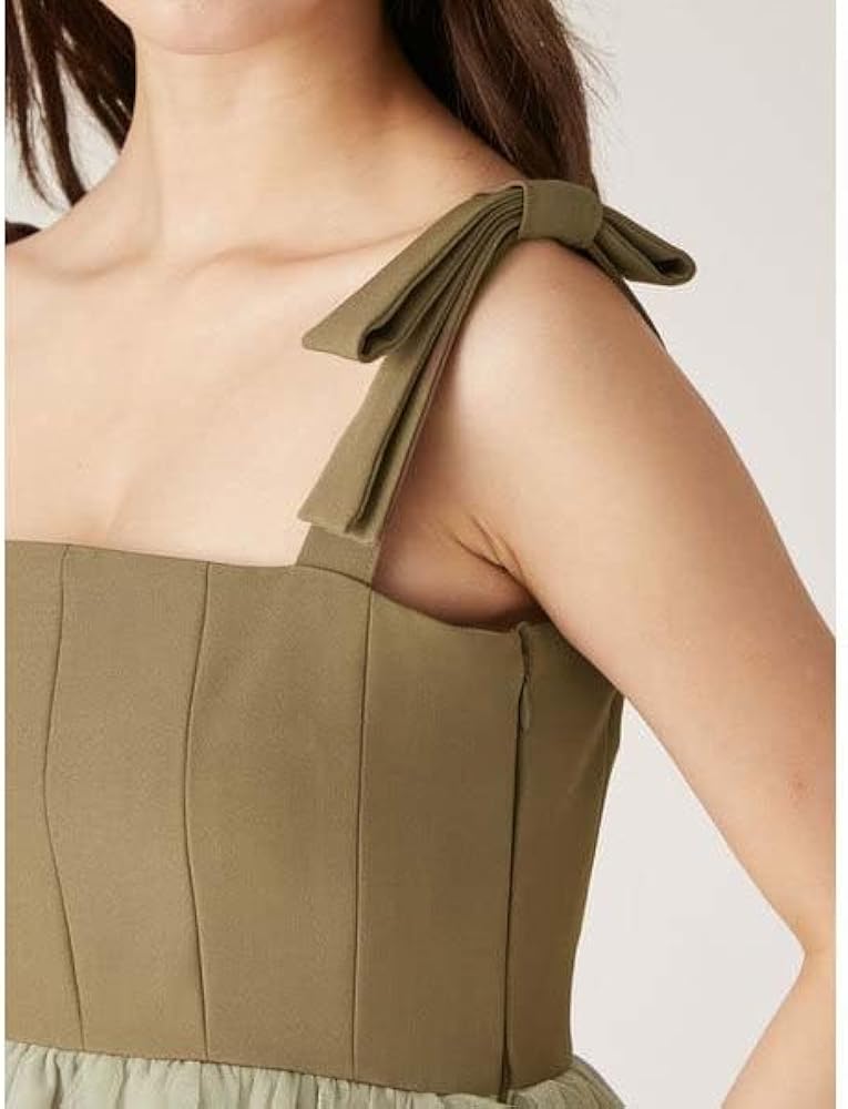 Amazon.co.jp: [リリーブラウン] ベルラインボリュームチュールドレス