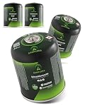 Camplora – CAMPLORA 4x 450g Gaskartuschen mit Schraubventil EN417 Schra