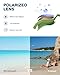 ZIONOR G1 Lite Polarized Swimming Goggles with 3 Pairs Earplugs, Anti-Fog UV Protection Swim Goggle for Adult Men Women Youth