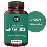 ❤ DAS ORIGINAL: Blomar nutzt die ursprünglich aus Mexiko stammende Wilde Yamswurzel (Discorea Villosa). Denn Mexikanischer Wild Yams beinhaltet wertvolles Diosgenin. Sprechen Sie mit Ihrem Arzt zu den Themen Menopause und Wechseljahre