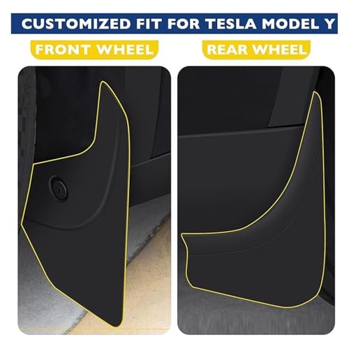 Guardabarros para Tesla Model Y 2017-2023: protectores de neumáticos para todo clima 4