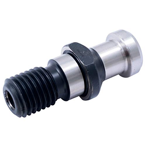 Bouton de rétention ISO 40 avec filetage robuste pour blocage de haute précision