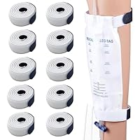 10 Stück Urinbeutel Halter,Beinbeutel Halterung,Katheter Gurt,Urinbeutel Halter,Fixierbänder Für Katheter,Katheterbefestigungsband,Bein Verstellbarer Befestigungsgurt,Für Katheter Urinbeutel Schlauch