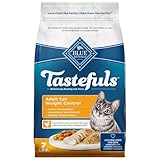 Blue Buffalo Tastefuls Natural Food for Adult Cats, Weight Control, 7-lb. Bag