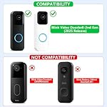 ALERTCAM Power Adapter for Blink Video Doorbell (Replace Battery), Doorbell Transformer with 16.4ft/5m Weatherproof Cable Continuously Charging Your Video Doorbell