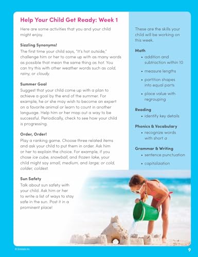 Image of Weekly Reader: Summer Express (Between Grades 1 & 2) Workbook