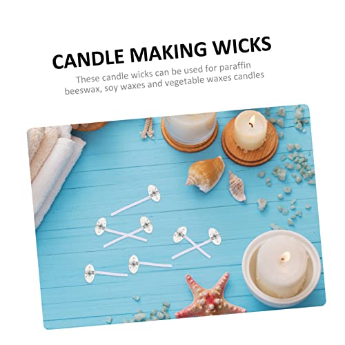 240 piezas de mechas para velas para hacer en casa miniatura 5
