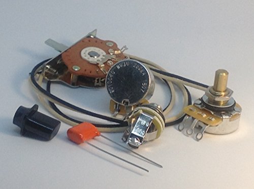 Telecaster Wiring Kit CTS Pots Oak Switch NOS .047uf 716P Orange Drop Pure Tone Full-contact Jack