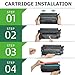 Aztech 26X CF226X Toner Cartridge Compatible Replacement for HP 26X CF226X 26A CF226A for HP LaserJet Pro M402n M402dw M402dn Pro MFP M426fdw M426fdn M426dw Printer (Black 4-Pack)