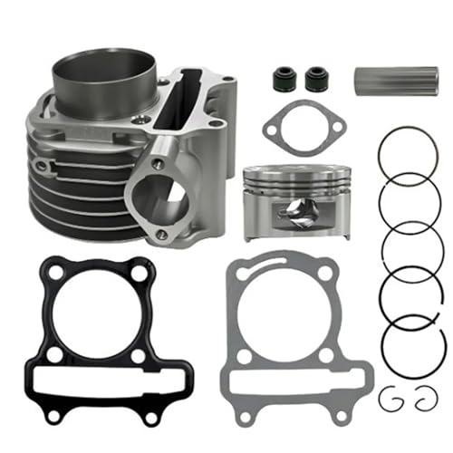 Kit big bore GY6 125 con cilindro de motor y anillos de pistón de 52.4 mm