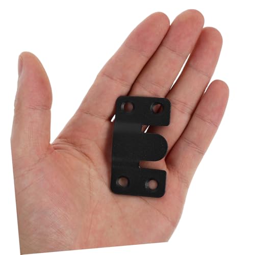Image of 1 Set Stainless Steel Picture Hanging Hardware Interlocking Flush Mount Bracket with Heavy Duty Hooks for Secure Wall Connection for Furniture and Photo Frames Includes Screws and