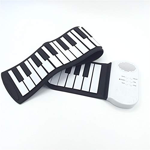 Piano roulé à la Main 49 Touche épais Clavier Rouleau Main Piano Femme Pliant Étudiant Main Piano Roll électronique Portable for Les Enfants débutants Convient pour la Maison et la Maternelle - Les Beatles, Paul McCartney, John Lennon, RIngo Starr, George Harrison Piano roulé à la Main 49 Touche épais Clavier Rouleau Main Piano Femme Pliant Étudiant Main Piano Roll électronique Portable for Les Enfants débutants Convient pour la Maison et la Maternelle