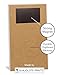 Guajolote Prints Funny Magnetic Grocery List, 4.25 x 7.5 inch, 50 Sheets (Chalkboard)