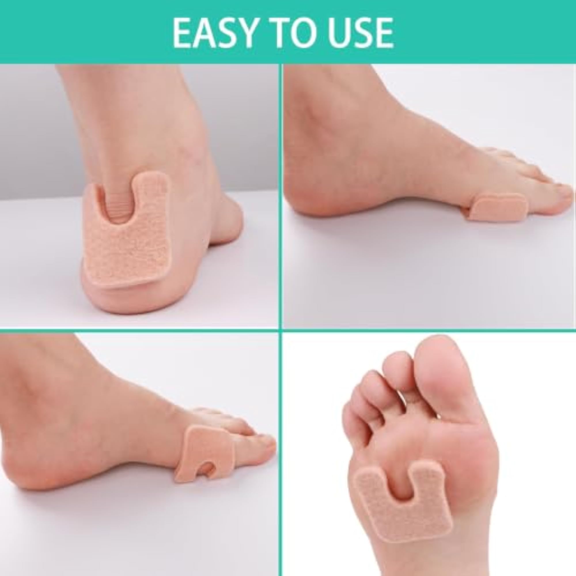 10 PCS Foot Pads for Runners and Hikers, Cushions for Outdoor Walking