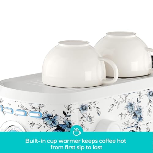 Image of CASABREWS CM5418 20 Bar Espresso Coffee Machine, Small Coffee Machine with Steam Milk Frother, Stainless Steel Coffee Machine with 34oz Removable Water Tank for