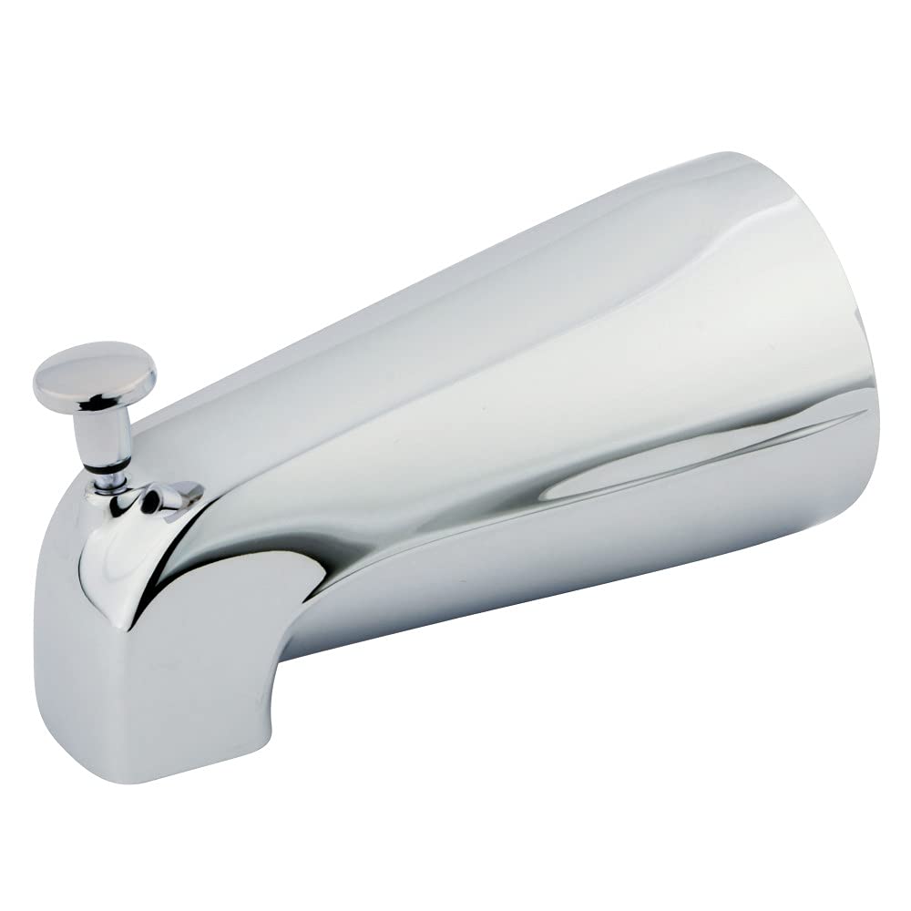 Kingston Brass K188A1 Tasarımcı Trimscape Showerscape 5 İnç Küvet Borusu, Yönlendirici, Parlak Krom