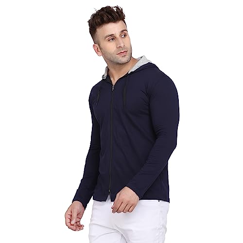 Image of Geum Men's Hooded Neck Full Sleeves T-Shirt