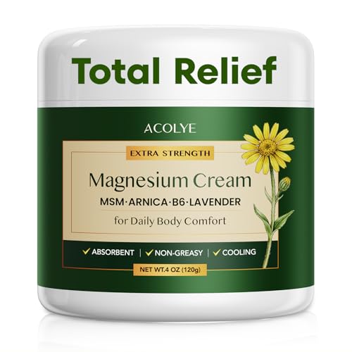 Total Relief Magnesium Cream with Arnica