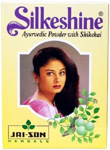 Jai-Son Herbals Silkeshine Powder | Hair Care, Wash, Healthy Scalp, Nourishment |120Gms Each (Pack of 12-1440Gms)