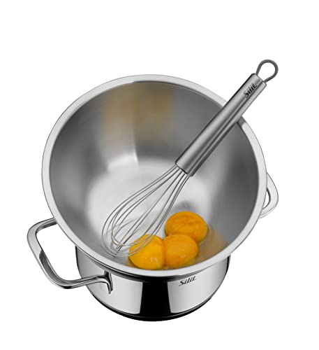 Set de 2 tazones de acero inoxidable para cocina miniatura 5