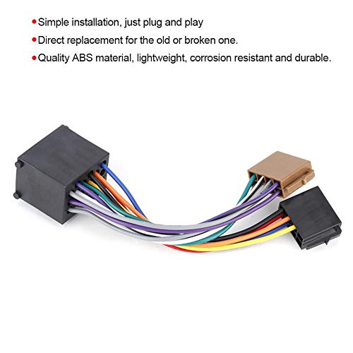 Faisceau autoradio ISO KIMISS E36 E46 E39 : branchement sans couper de fil - 7