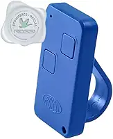 Controle Remoto Para Portão Eletrônico Rossi 433 NTX HCS Elegance Azul