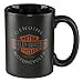 Harley-Davidson Core Genuine Motorcycles Taza de café, 15 oz. - Negro HDX-98606