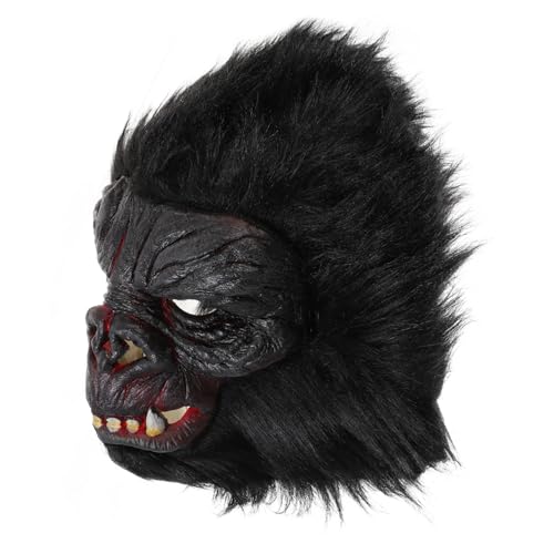 Masque de tête de gorille YARNOW pour Halloween et cosplay