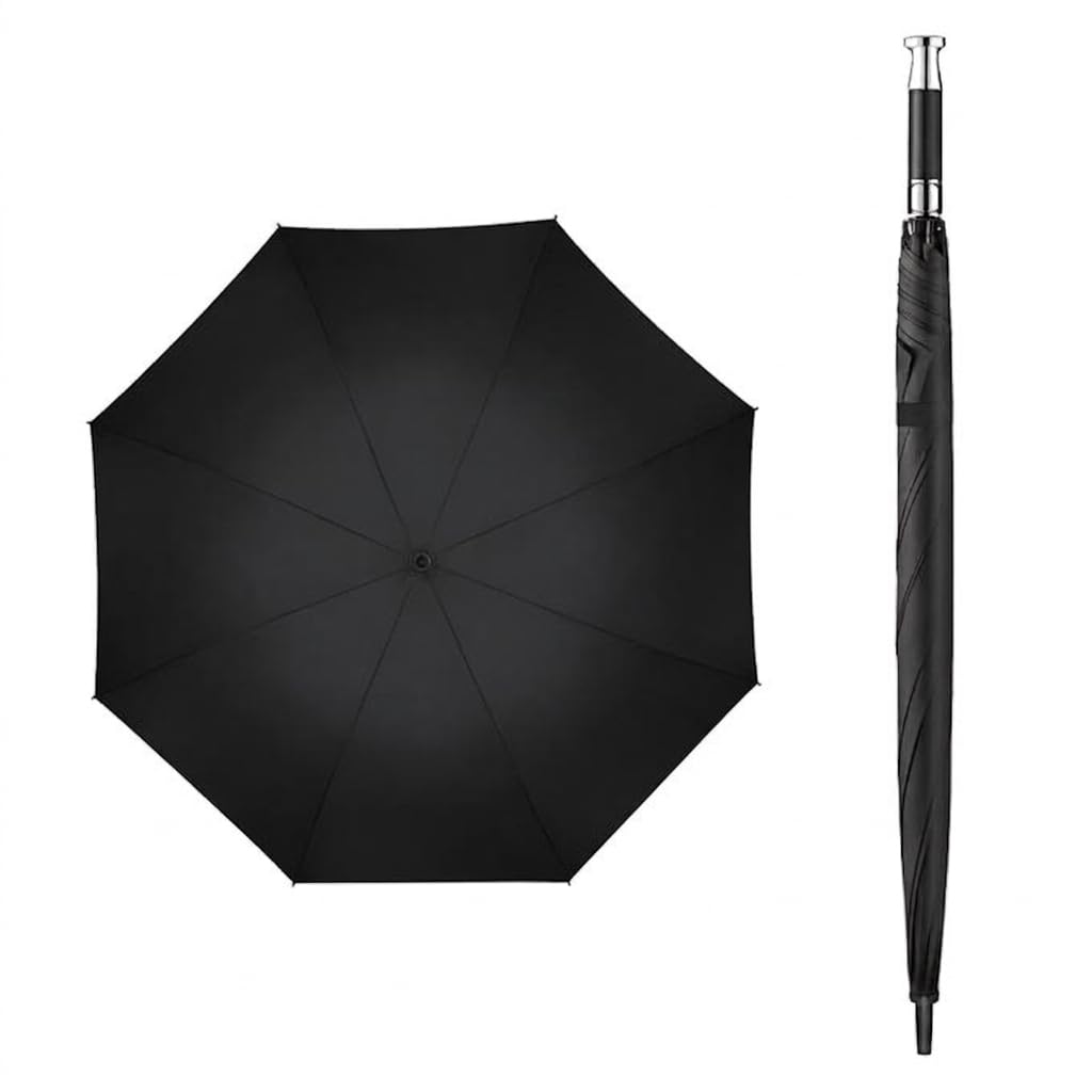 star work Large Long Stick Umbrellas/Waterproof Weather Proof/Unbreakable Chaata Automatic Open Windproof And Portable UV Protection Rain Stick Umbrellas for Men Women with Pointer-picture-32