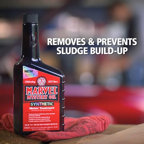 Marvel Mystery Oil 53835 Synthetic Motor Treatment- Removes & Prevents Sludge Build Up And Leaks thumb #3