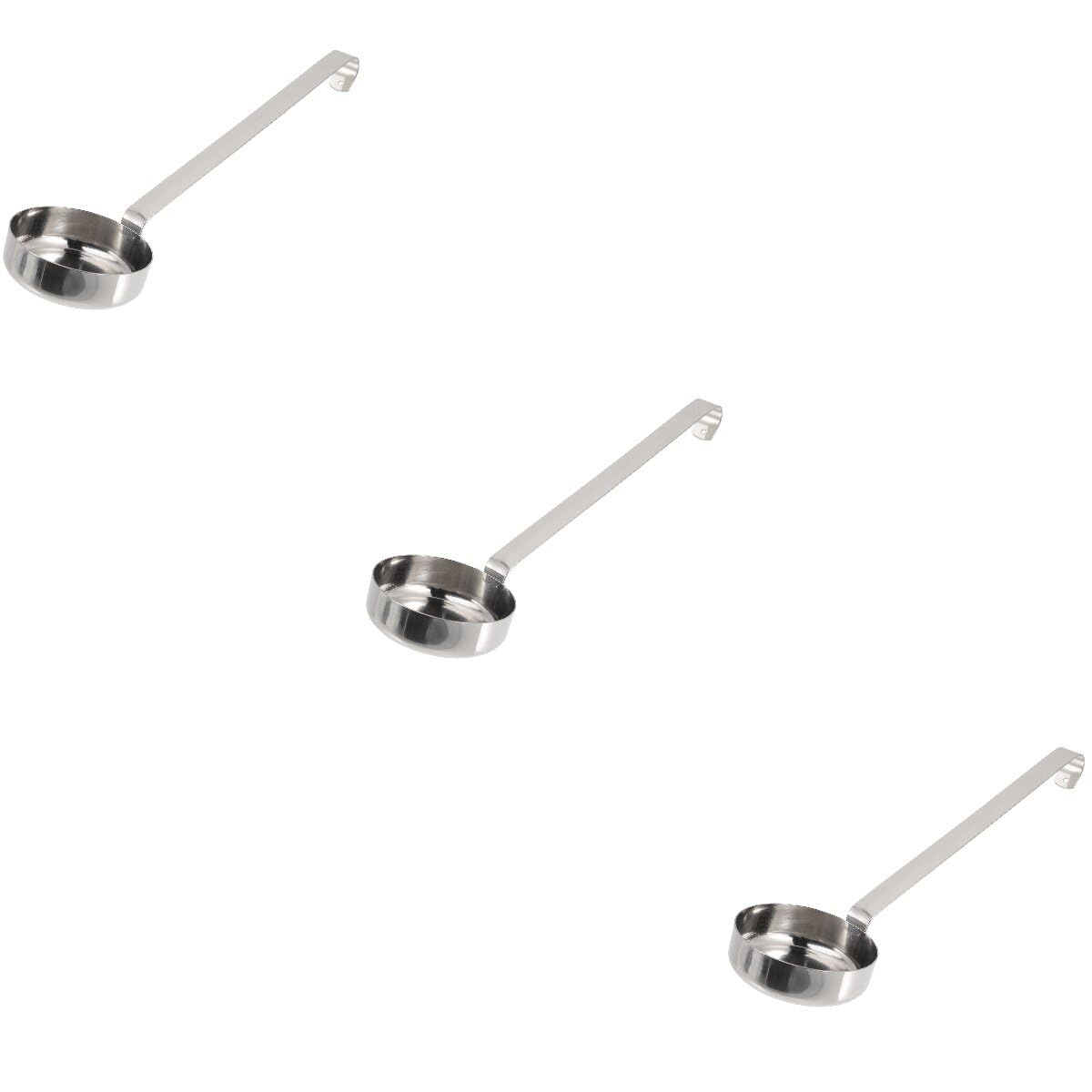 Louche à sauce en acier inoxydable ustensile de cuisine YARNOW 3 pcs