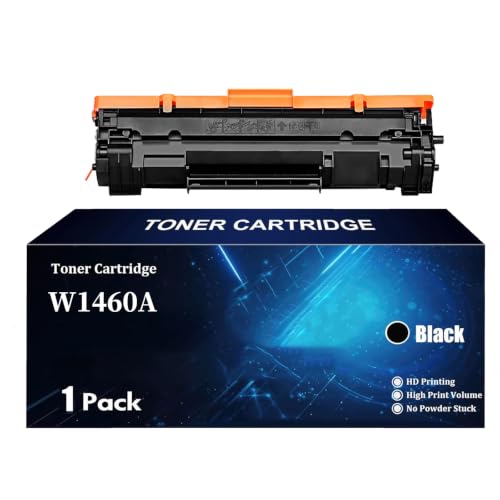 Toner noir W1460A W146A compatible HP LaserJet Pro 3004dw 3104fdn pour impression de bureau
