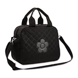 [マリークヮント] ピンソニックキルトデイジー ライトボストン ブラック FREE