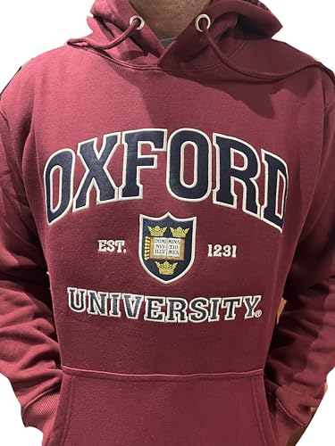 Oxford University Official Hoody - Burgundy (US, Alpha, Medium, Regular, Regular)3