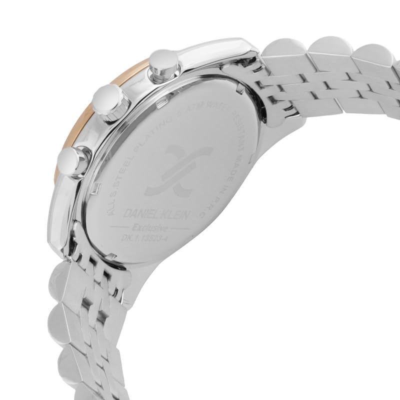 DANIEL KLEIN Analogue Black Dial Men's Watch-DK.1.13523-5 - Image 4