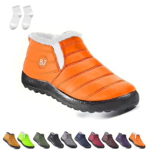 WIWIDANG Boojoy Winterstiefel für Damen Herren, Winter...