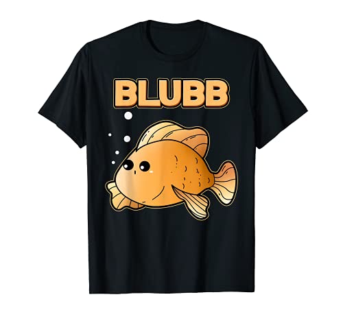 Blubb Goldfish Cute Fish Aquarium Fish Goldfish T-Shirt
