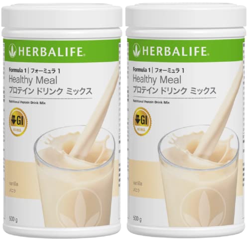 Herbalife Formula 1 Shake Mix - Meal replacement shake mix for weight control and healthy nutrition (550g Vanilla Cream) (550 vanilla)