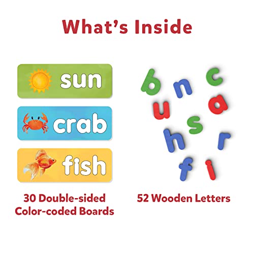 Skillmatics Ready To Spell - Educational Toy For Preschoolers, Stage-Based Learning To Improve Vocabulary & Spelling, Gifts For Ages 4 To 7 #TOP1