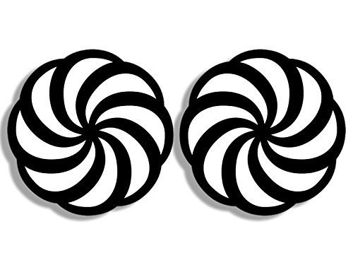 GHaynes Distributing 2 Pack: Left & Right Armenian Eternity Sign Sticker Decal ICS (Armenia Pride) 3 x 3 inch