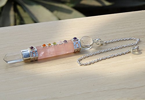 Nuova pendolo Chakra di pietre preziose per
