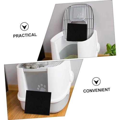 VANZACK Caixa 12Pcs filtro caixa areia para gatos algodão filtros odor animais estimação filtros cai