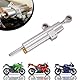 IUVWISN Motorrad Lenkungsdämpfer Stabilisator Universal Motorrad Einstellbare Stabilisatoren für ADV R6 Z1000 Z900 R1 6 CBR600 1000 GSX-R1000 ZX-10R R1250GS Roller