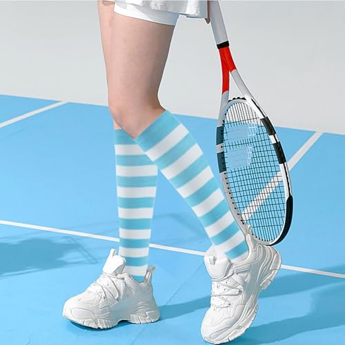 Image of Knee High Socks for Women, Long Tall Knee Tube Socks