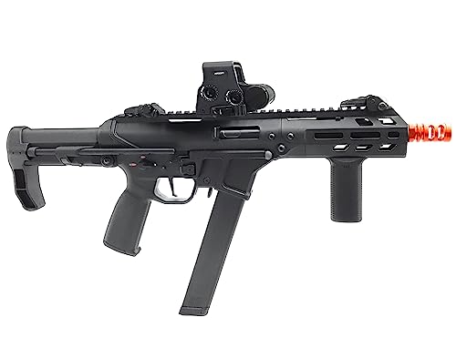 Kwa Original Airsoft Rifle Raine4 Electric Full Auto Airsoft Aeg, Full Mosfet Support | Includes Bbs, Optic, Lipo 7.4V Battery, And Digital Charger Bundle | 120 Round Magazine #TOP3